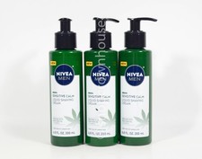 3 Nivea Men Sensitive Calm Liquid Shaving Cream 6.8 fl oz