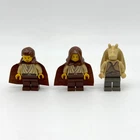 VTG Lego Star Wars Gungan Sub Minifigures 7161 Jar Jar Binks Qui-Gon Obi-Wan