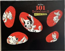 Disney Matte 14x11 Lithograph x4 "101 Dalmatians / Patch's London Adventure" LN