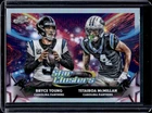 2025 Topps Cosmic Chrome Tetairoa McMillan/Bryce Young Base (RAW)