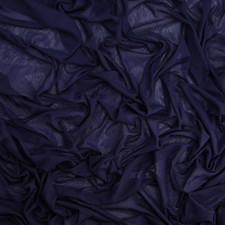 Navy Nylon Mesh Fabric by the Yard   Stretchy, Soft Power Mesh See-Through Fabri