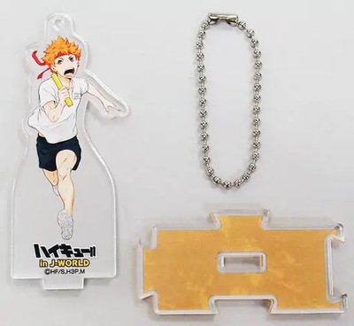 Haikyuu Hinata Shoyo Acryl Schlüsselanhänger Wandhalterung J-World Tokyo
