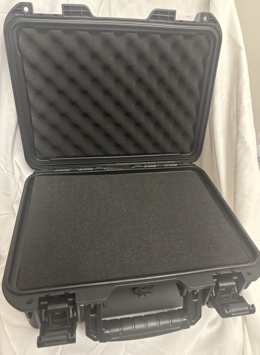 AxiGear ABS Hard Case With Customizale Foam 355, Yellow