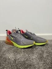 Nike Air Max 270 Grey Volt Orange for Sale | Authenticity