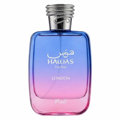 RASASI HAWAS LONDON EAU DE PARFUM FOR MEN 3.4 Oz 100 Ml (IN HAND