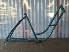 Late 1930s Monark Ladies Step Through Frame OG Two Tone Blue 26" Ballooner!