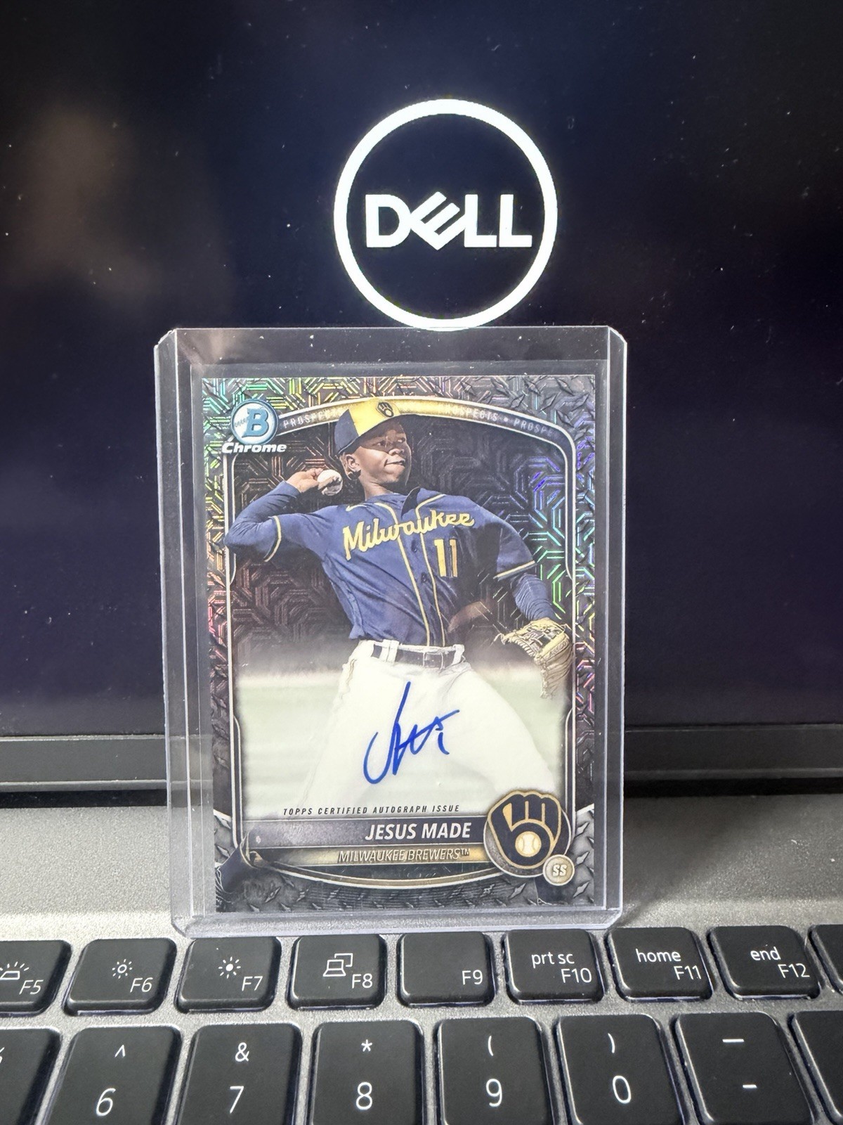 2025 Bowman Chrome  Jesus Made Mega Box Auto Steel Metal Mojo BMA-JM  80/100