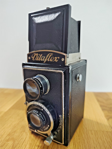 Rare Vitaflex TLR Camera with Compur shutter by F.Deckel & Meyer f3.5 7.3cm lens