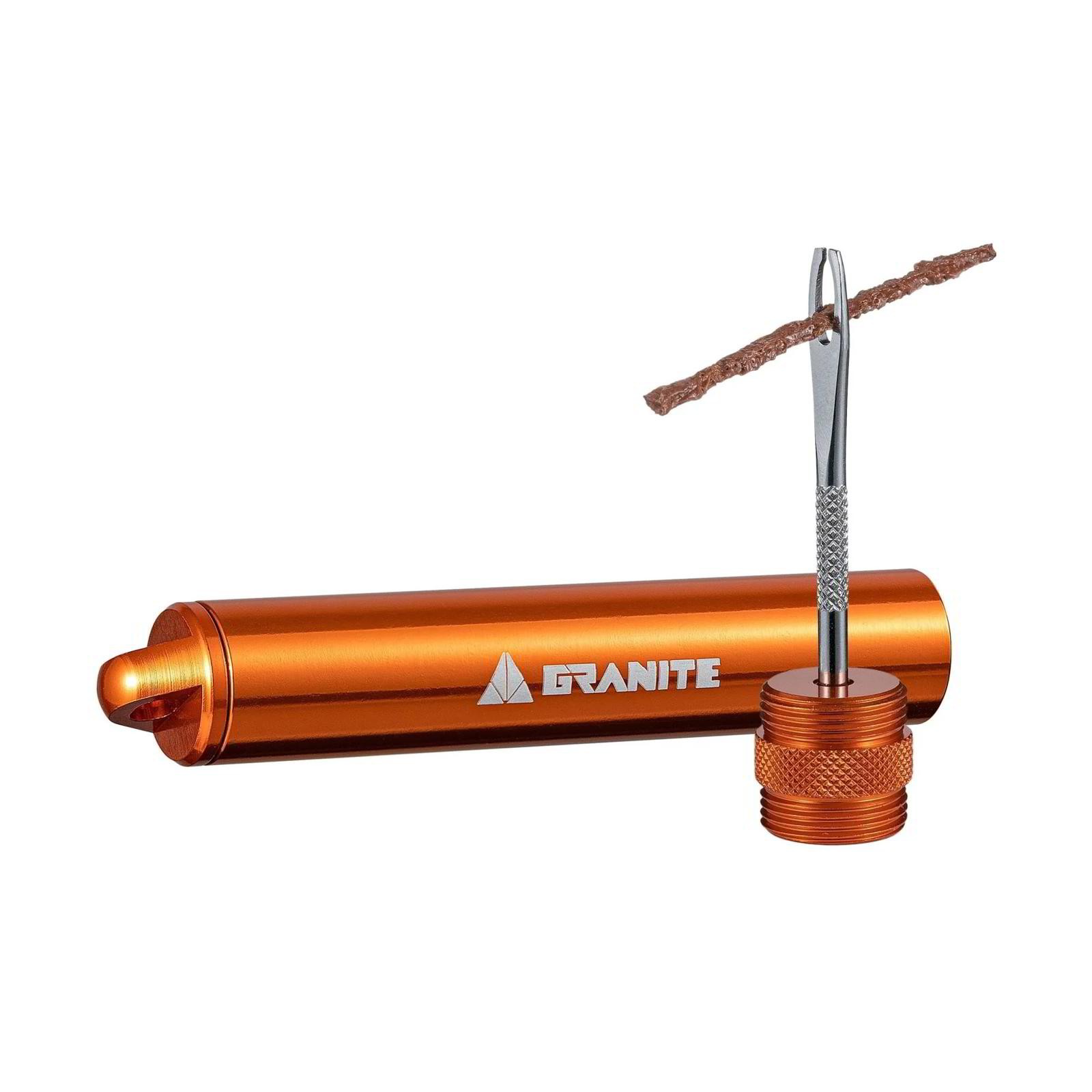 Granite Suture Tyre Plug Kit - Tubeless Tyre Repair Orange