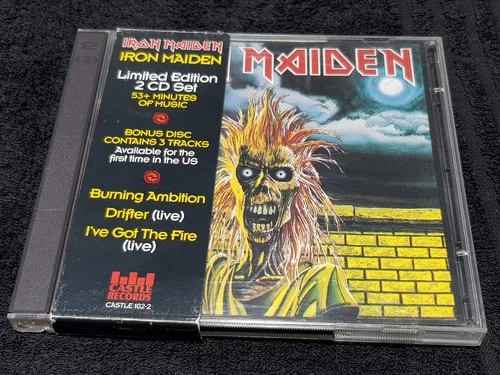 Iron Maiden - Iron Maiden - 1995 2CD US Limited Picture Disc Edition *Obi*