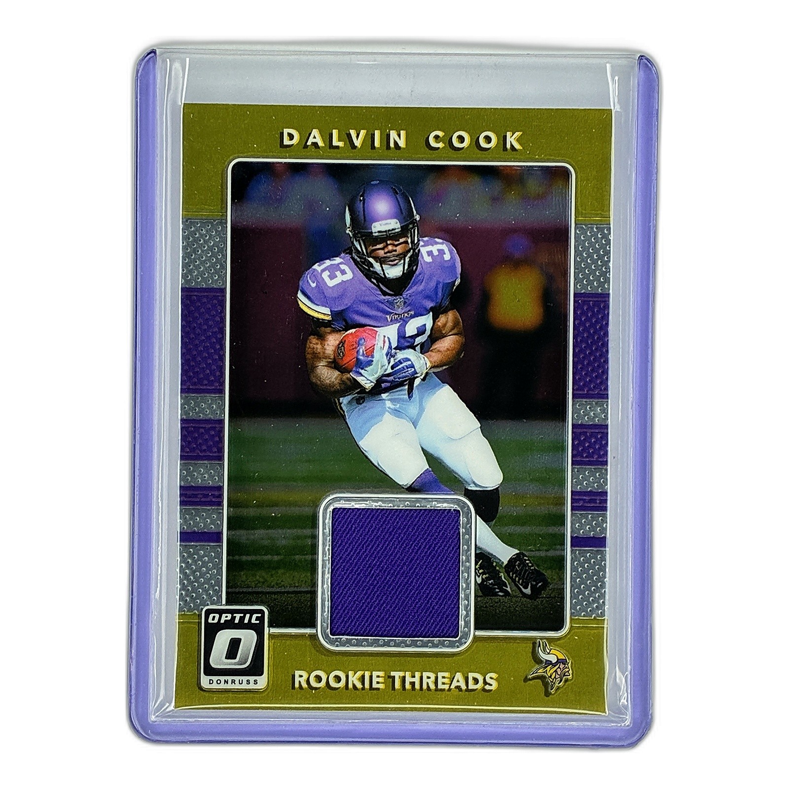 Dalvin Cook Panini Donruss Optic Rookie Threads #13 Base