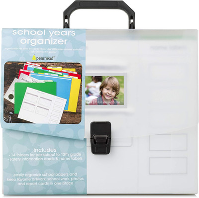 School Years Organizer with Carrying Handle, File Keeper for Kids