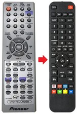Fernbedienung geeignet für PIONEER DVR-RT501-S