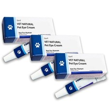 Pet Eye Cream for Dogs, Cats, Kittens, Puppies, Sheep, Horse, Birds 3 Pack ...