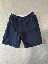 Cat & Jack Boys Size 14 Chino Shorts Navy Blue School Uniform 100% Cotton