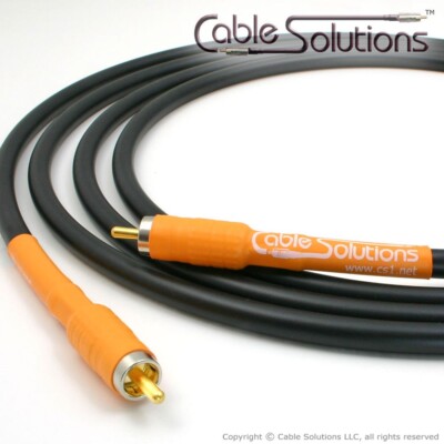 CS Signature Series 77 Custom Coaxial Digital Audio Interconnect Cable CEA 1.4m