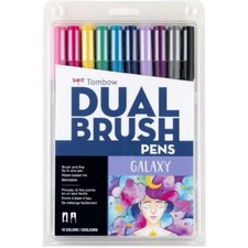 Tombow Dual Brush Pens 10/Pk - Galaxy, DBP1056188