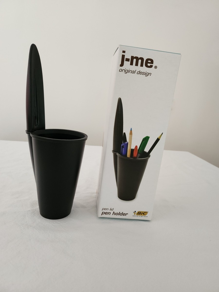 j-me Bic Pen top pen holder with box Black UK - Main Image