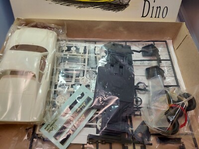 Crown model 1/24 scale Ferrari 246 GT Dino plastic model kit From 