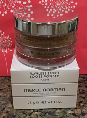 Merle Norman Flawless Effect Loose Powder.....Shade ALMOST AUBURN...NEW