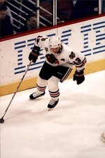 PF39 2001 Original Photo ALEXEI ZHAMNOV CHICAGO BLACKHAWKS NHL ICE HOCKEY CENTER