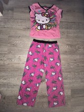 Hello Kitty Sanrio Rare Pajama 2Pc Set 2010