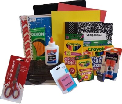 Back to School Essentials Supplies Kit Bundle K-8