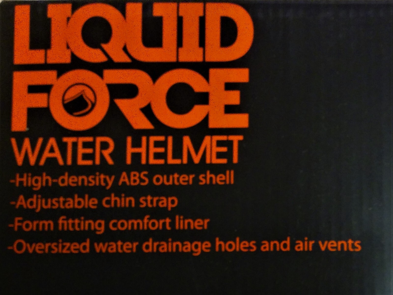 NIB Liquid Force HERO Water Helmet - Blue & White - Adult Size S/M