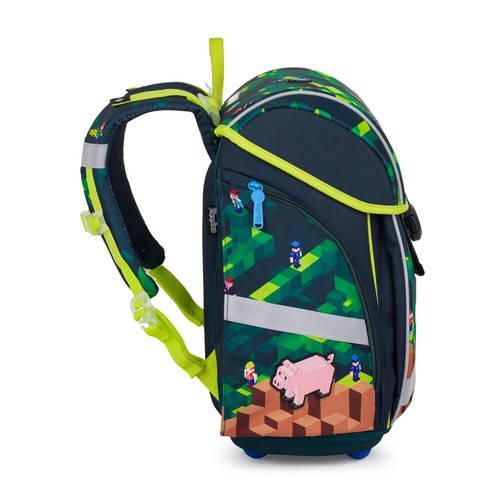 Playworld - Pixel- Oxy Bag PREMIUM LIGHT Schulranzen-Set 9tlg. mit Sporttasche - Bild 3 von 13