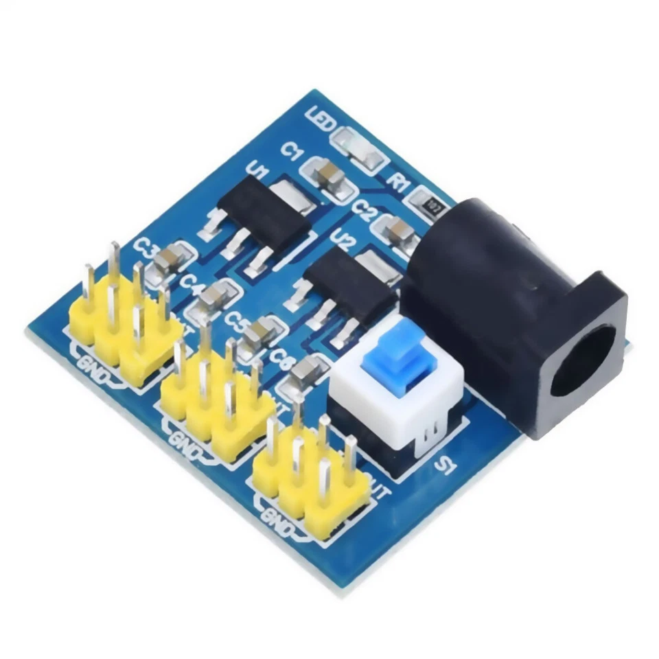 DC-DC 12V To 3.3V 5V Buck Step down Power Supply Module For Arduino - Image 3 of 4