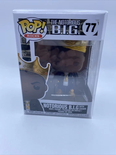 Funko POP! Rocks Notorious B.I.G #77 Vinyl Figure W/Protector