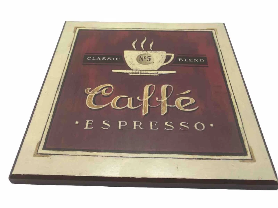 Виниловая табличка/рамка для кафе домашний декор искусство эспрессо настенная картина 7x7"" - Изображение 2 из 4