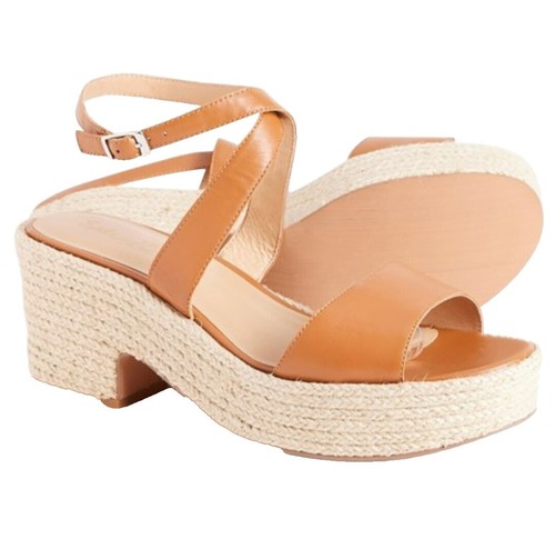 Propet Tan Leather April Sandal 9 M Oyster | eBay display picture 3
