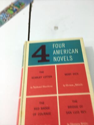 4 Novels: Scarlett, Moby, Red Badge, Bridge - Edmund Fuller (Hardcover, 1959)