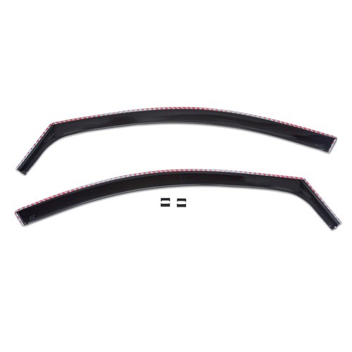 Windabweiser GP Regenabweiser Für VW Caddy 2003-2020 2-Tlg Set Schwarz - Bild 2 von 6