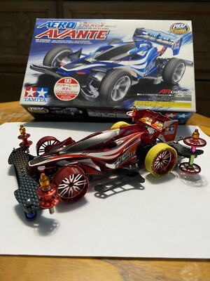 Tamiya Mini 4wd Aero Avante Clear Red Special AR Chassis 1/32 | eBay