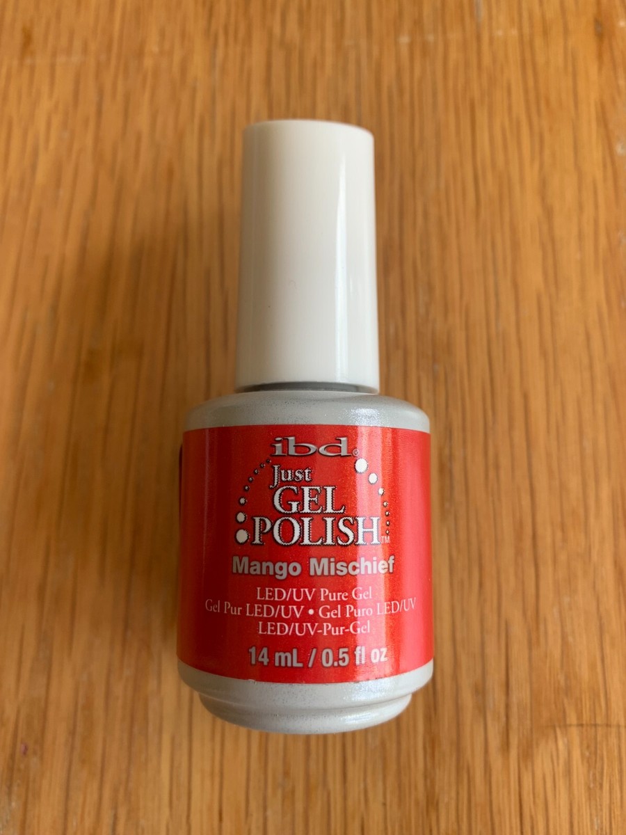 IBD Just Gel Polish Mango Mischief – Reines Gellack, 14 Ml, Für LED & UV-Lampen, Langanhaltend