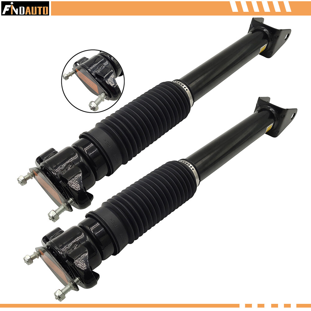 Pair Rear Air Suspension Strut Shocks For Mercedes W166 X166 ML500 GL350 GL450