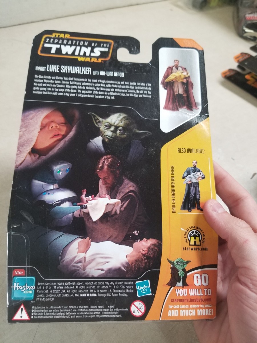 STAR WARS SEPARATION OF THE TWINS 2点セット Hasbro Separation of the Twins - Luke Skywalker and Obi-Wan