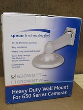 SPECO TECHNOLOGIES 650 SERIES HEAVY DUTY WALL MOUNT FOR 650 Series CAMERA Silver