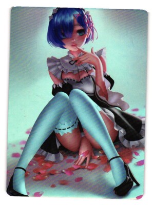 Rem Re:Zero Goddess Series ACG Goddess Story Collectible CCG Anime Card