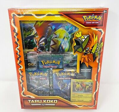 Cards and Comics - Now in stock! Pokémon Tapu Koko box. You get 3 pack and  a promo and a big card! #pokemon