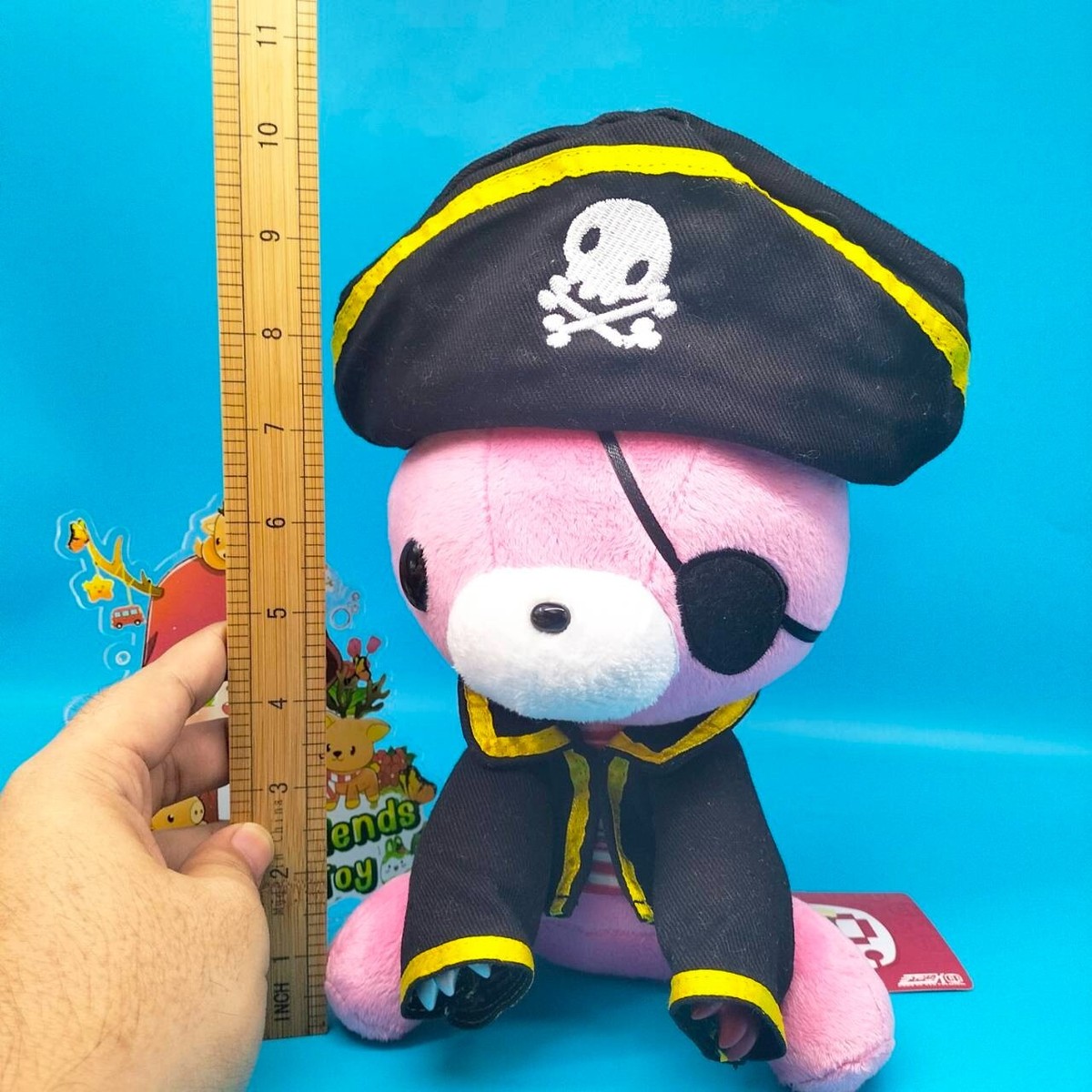 CHAX Gloomy Bear Pink 5th Halloween Captain Pirate CGP-236 Plush