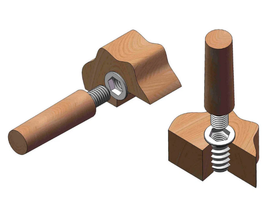 50x Einschraubmuffen Muffen Einschraubmuttern Gewindemuffe Sechskant Verzinkt - Bild 2 von 4