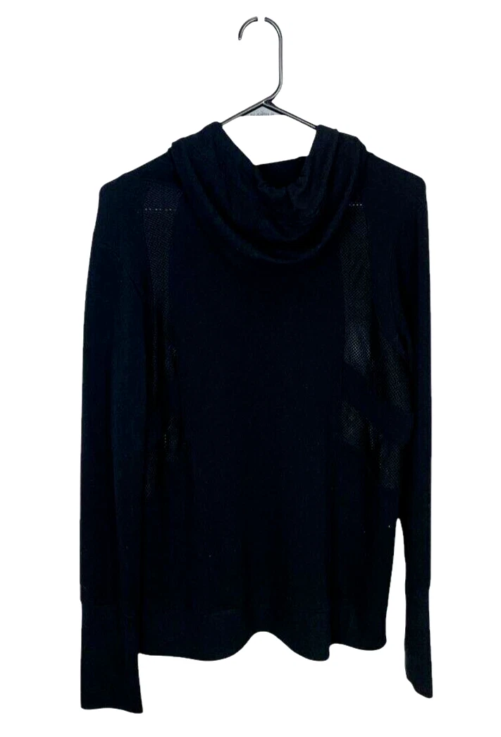 yogalicious mesh inserts spandex hoodie