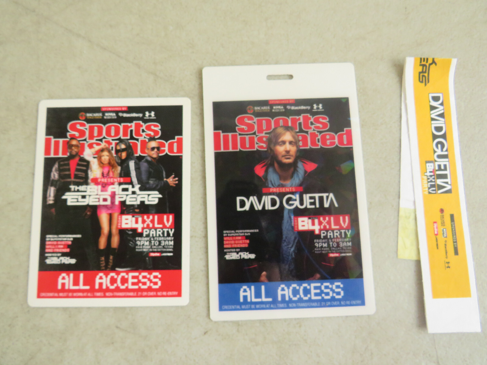 David Guetta B4 XLV Party All Access Pass