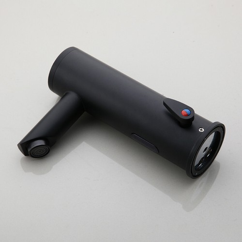 Bathroom Black Basin Automatic Hands Touch Free Sensor Tap Mixer Lavatory Faucet - Picture 5 of 8