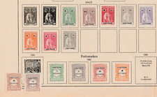 1914-1933 CAPE VERDE Ceres and Postage Due on pages
