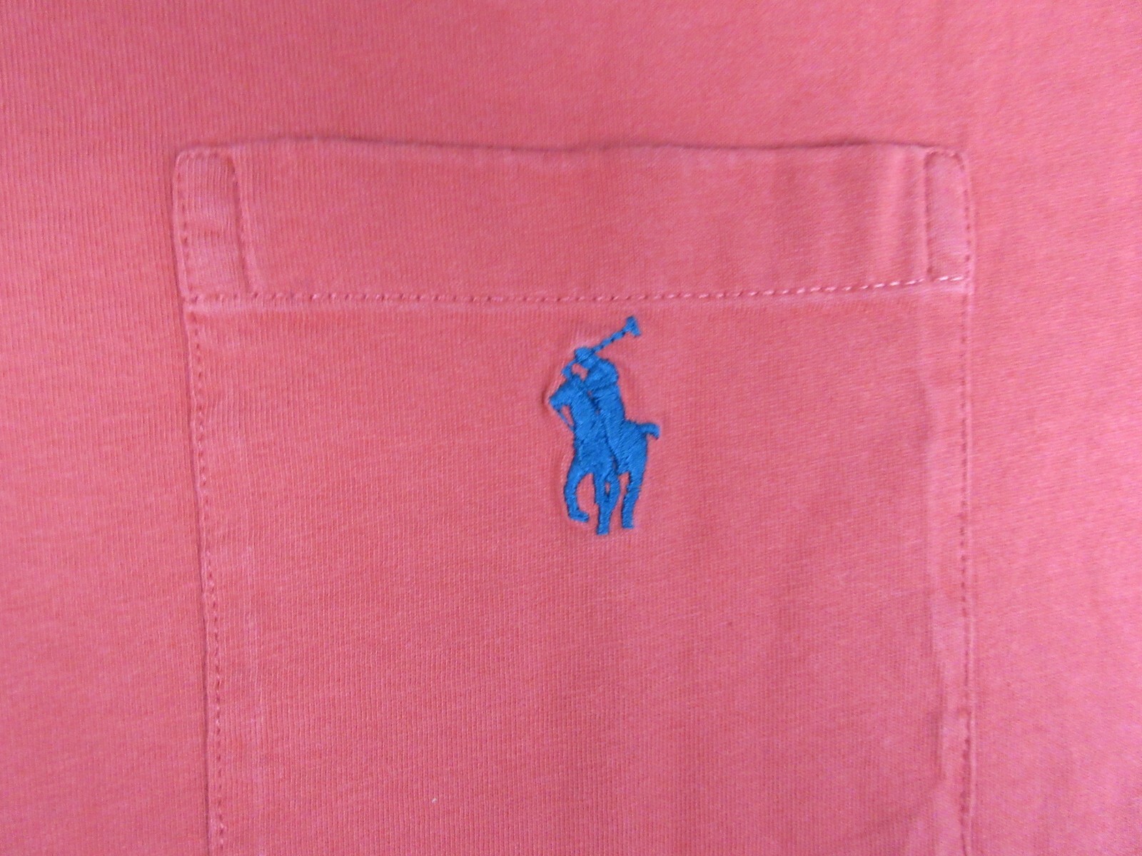 Polo Ralph Lauren Camicia Uomo Adulto Grande Rosso Blu Pony Logo Casual Preppy