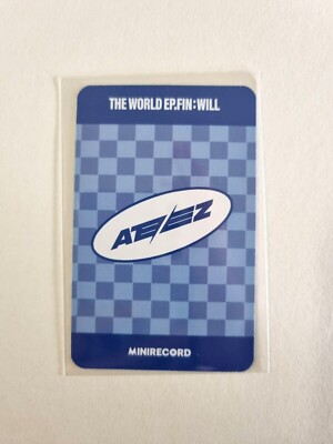 Kpop ATEEZ THE WORLD EP.FIN WILL Minirecord 1st Special